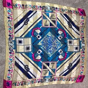 Beautiful Vintage Pangborn Design Ltd. 100% Silk Scarf